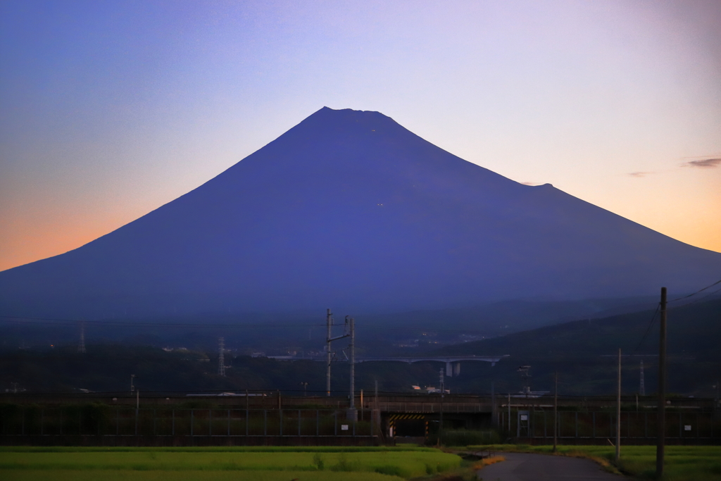 そこにある富士