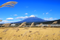 晩秋の富士