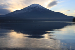山中湖　富士山景　3