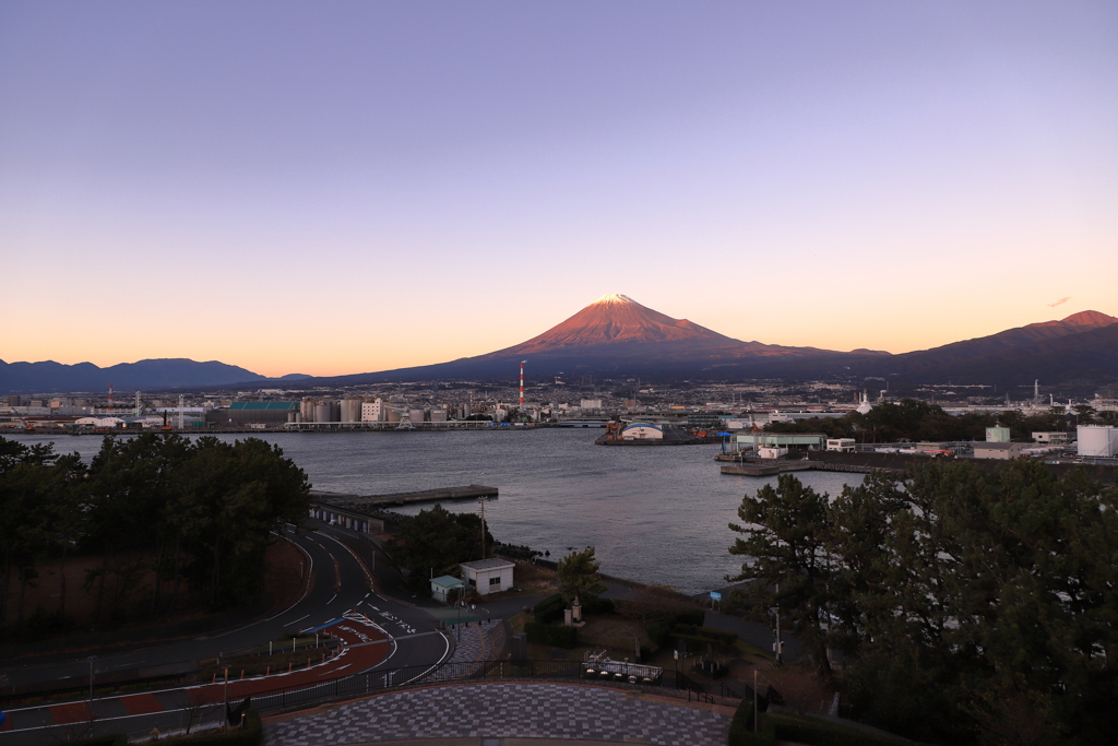 田子の浦港公園夕景　1