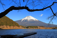 冬の田貫湖