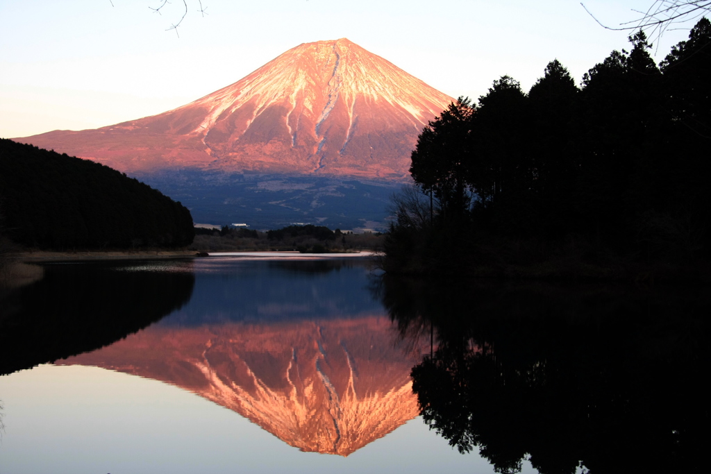 新年の田貫湖　7