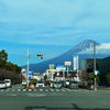 信号待ちで富士山　26