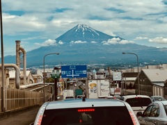 信号待ちで富士山 12