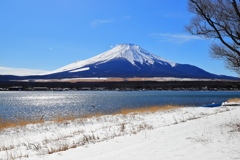 真冬の山中湖　Ⅱ
