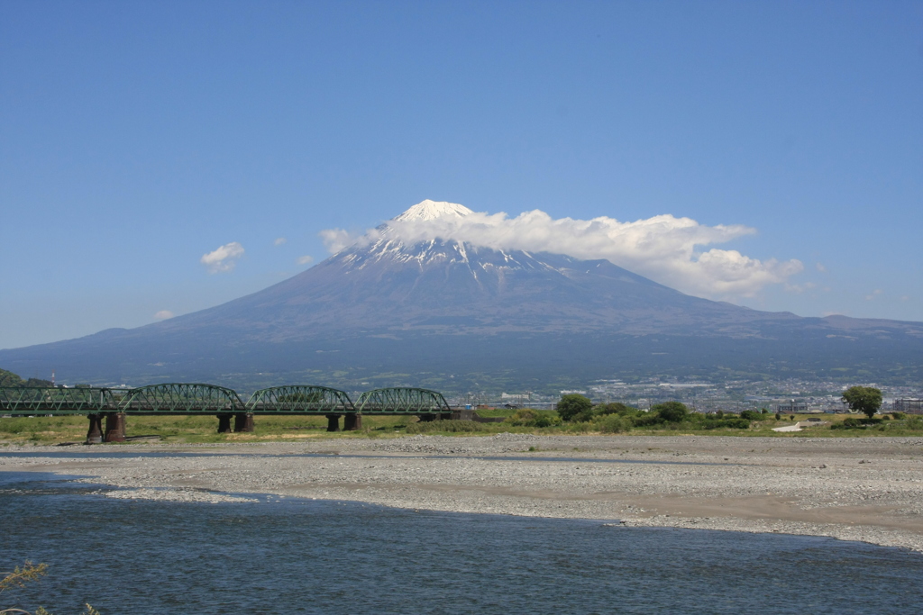 五月の富士川河川敷　９