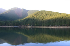 田貫湖の富士景　4