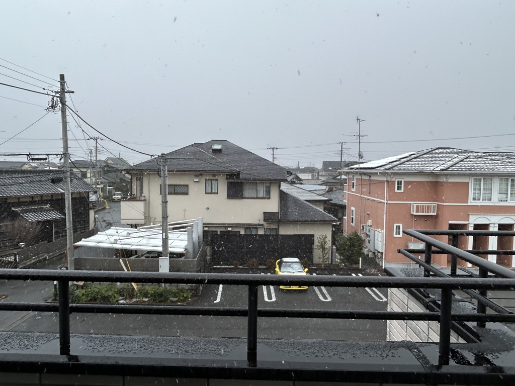 雪降るの何年ぶり？　3