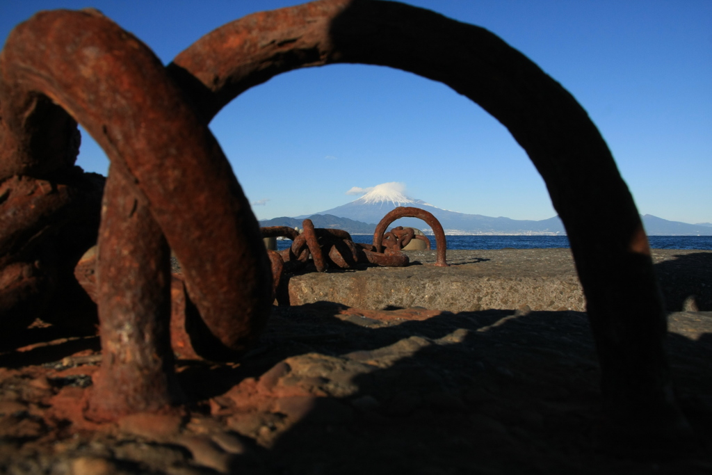 三保の富士山景　１