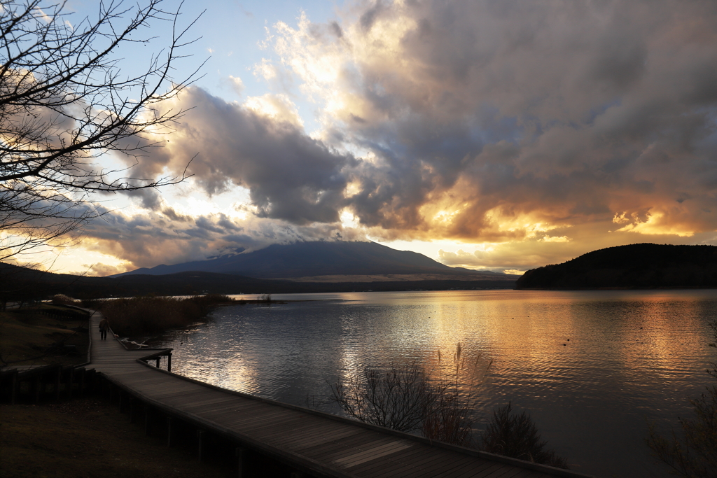 或る日の夕暮れ