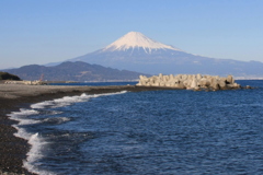 三保の富士山景　６