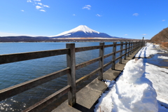 雪だるまと富士山