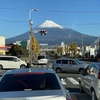 信号待ちで富士山　8