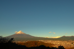 大晦日の富士山です。