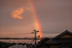 束の間の虹
