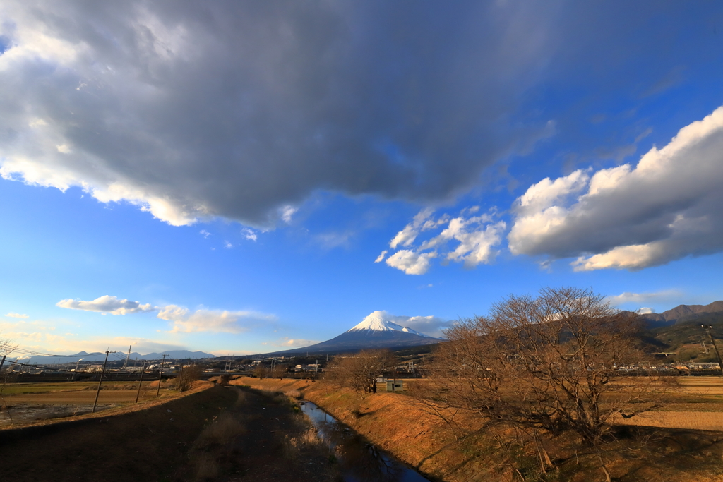 赤渕川より