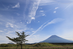 初秋の富士山