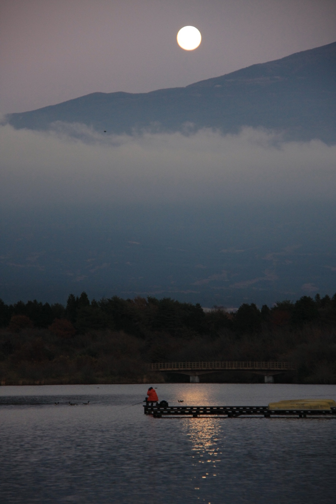 田貫湖の富士景　18
