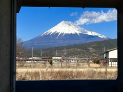 額縁富士山
