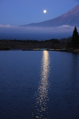 田貫湖の富士景　20