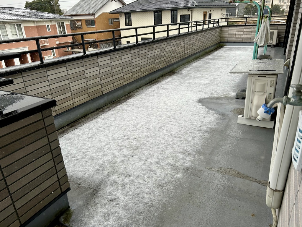 雪降るの何年ぶり？　2