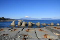 三保の富士山景　４