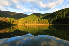 静寂な湖畔
