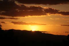 本日の・・「夕日」です・・・・