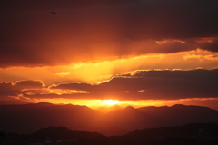 昨日の・・「夕景」・・・・