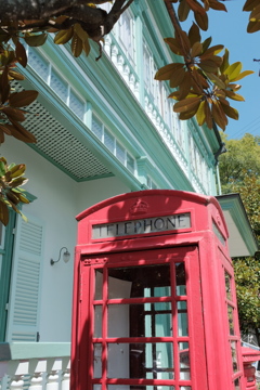 赤い電話ボックス♪