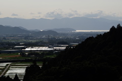 琵琶湖が見えたよ♪