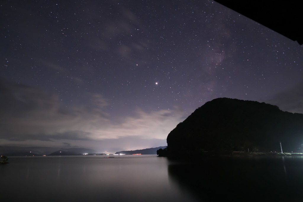 伊根の夜空