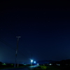 旅先での星空