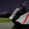 夜景と愛車