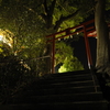 神社の明り