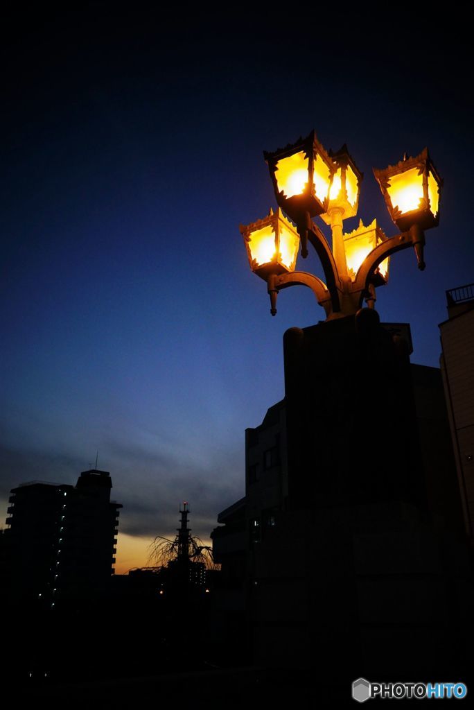 橋の灯り