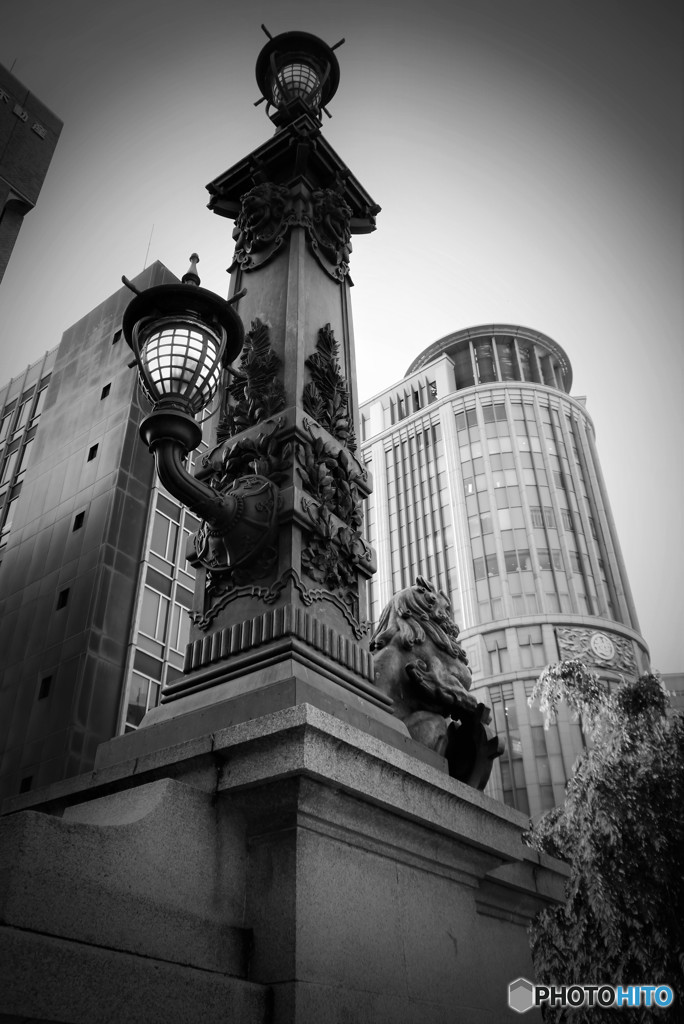 日本橋の灯り