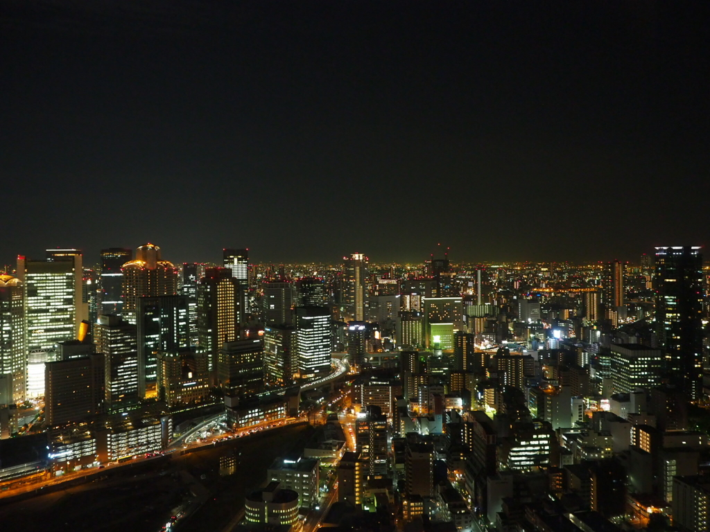 梅田スカイビル夜景