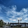 ひび割れた雲
