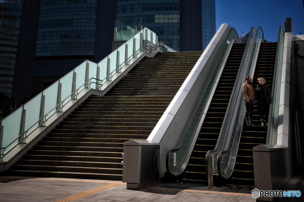 Stairway in Shinjuku