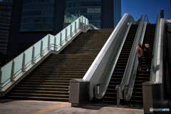 Stairway in Shinjuku