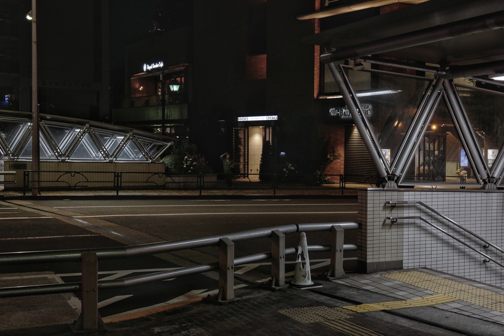 Mejiro at night