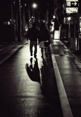 二人なら夜道も愉し