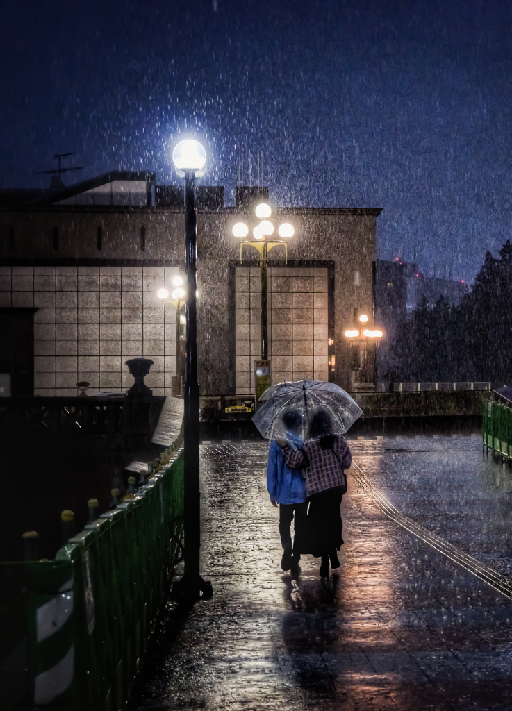 ある雨の日の夜