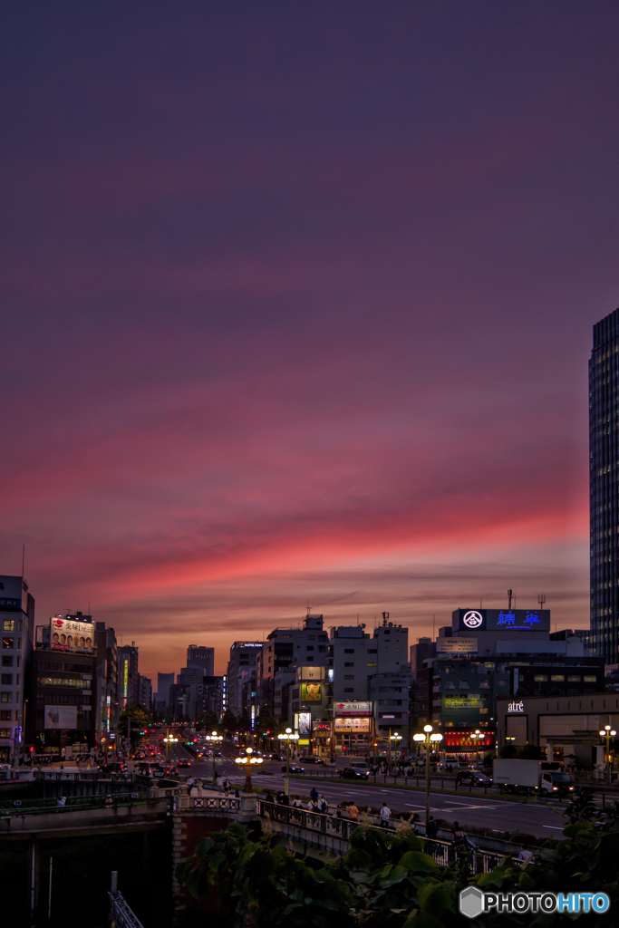 四谷夕暮れ