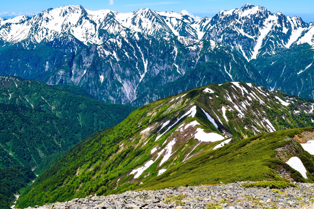 立山連峰