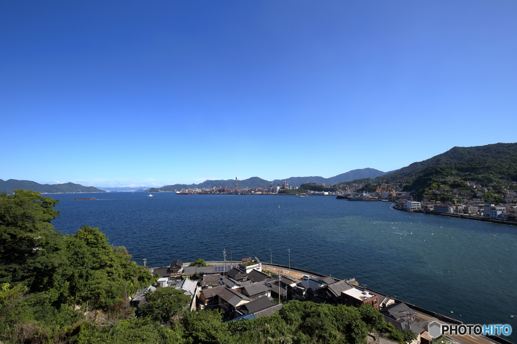 音戸から呉を望む