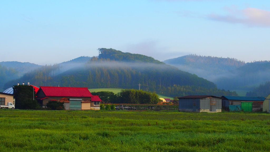 北海道の朝