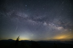 東の空