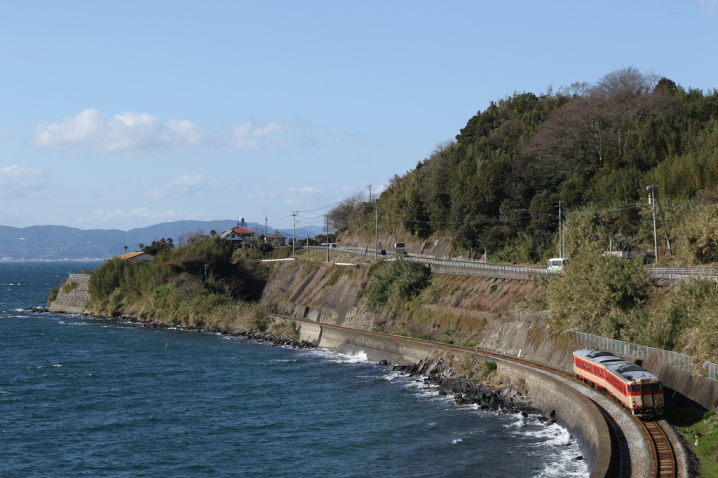 大村湾を眺めて